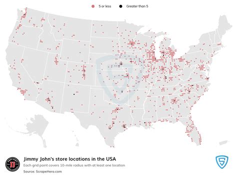 Find the nearest Jimmy John's sandwich shop in your area with the help of maps. . Jimmy johns locations